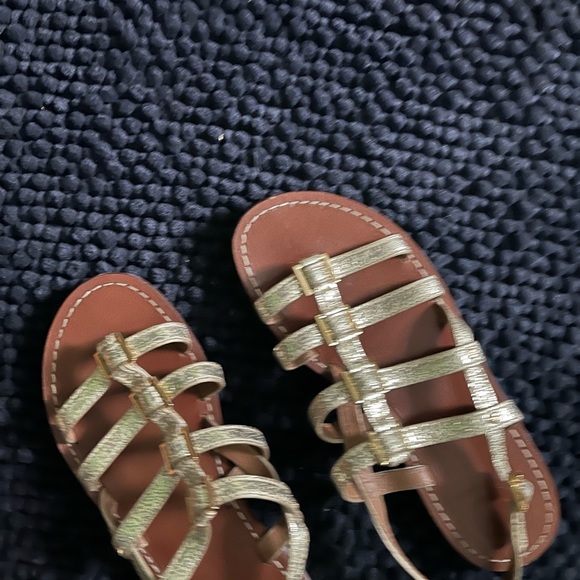 Tory Burch Shoes - Tory Burch gold Metallic Strappy sandals